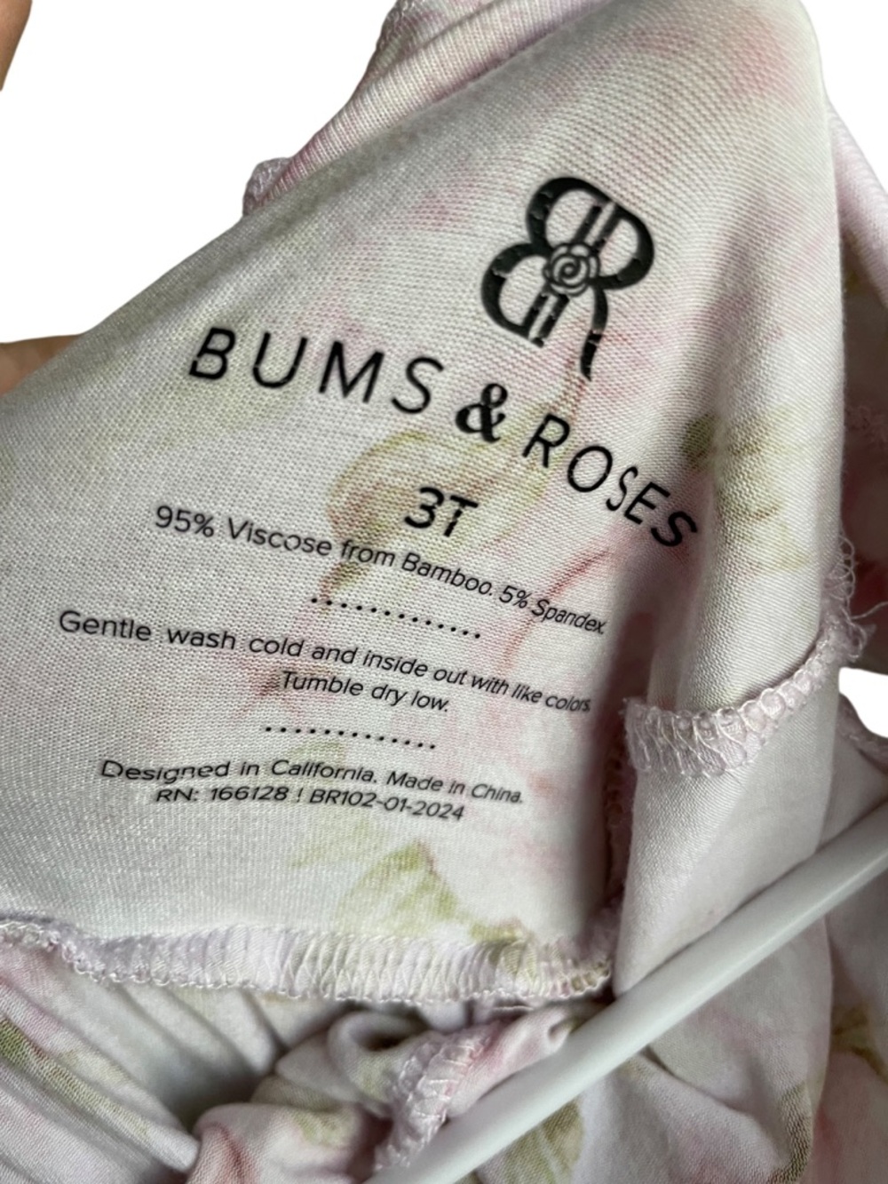 3T Bums and Roses Floral Dress - Picture 5 of 5